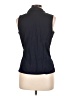 Talbots Black Blue Sleeveless Blouse Size 10 - photo 2