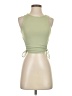 Princess Polly 100% Polyester Green Tank Top Size 2 - photo 1