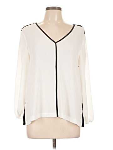 DKNY Long Sleeve Blouse (view 1)
