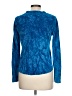 Casual Corner Paisley Blue Pullover Sweater Size L - photo 2