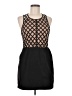 Finders Keepers 100% Polyester Argyle Black Cocktail Dress Size M - photo 1