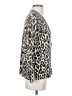 Chico's Animal Print Silver Cardigan Size Sm (0) - photo 4