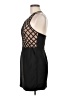 Finders Keepers 100% Polyester Argyle Black Cocktail Dress Size M - photo 5