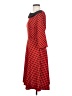 Assorted Brands Polka Dots Red Cocktail Dress Size S (estimated) - photo 5