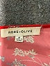Rose + Olive Red 3/4 Sleeve Blouse Size M - photo 7