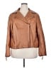 Max Studio 100% Polyurethane Brown Jacket Size 2X - photo 1