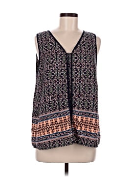 Skies Are Blue Sleeveless Blouse