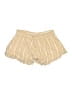 Lulus Stripes Gold Shorts Size L - photo 2