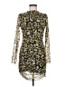 Zara Print Gold Cocktail Dress Size M - photo 1