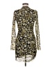 Zara Print Gold Cocktail Dress Size M - photo 2