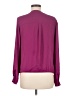 Ro & De 100% Polyester Purple Long Sleeve Blouse Size M - photo 2
