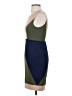 Hunter Bell Color Block Green Cocktail Dress Size 2 - photo 5