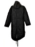 Topshop 100% Polyester Black Raincoat Size 0 - photo 2
