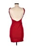 Selfie Leslie Solid Red Cocktail Dress Size M - photo 2