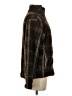 Assorted Brands 100% Polyester Plaid Brown Turtleneck Sweater Size XS - photo 4
