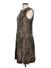 Gabby Skye Animal Print Brown Cocktail Dress Size L - photo 5
