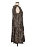 Gabby Skye Animal Print Brown Cocktail Dress Size L - photo 4