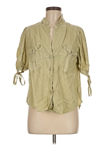 Free People 3/4 Sleeve Button-Down Shirt (view 1)