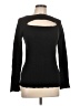 Hem & Thread Solid Black Pullover Sweater Size L - photo 1
