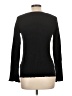 Hem & Thread Solid Black Pullover Sweater Size L - photo 2