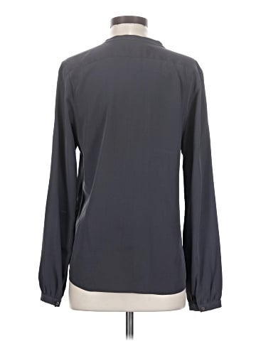Classiques Entier Long Sleeve Silk Top (view 2)