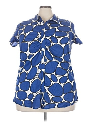 Mossimo Short Sleeve Blouse (view 1)