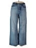 Madewell 100% Cotton Hearts Blue Jeans Size 28 waist - photo 1