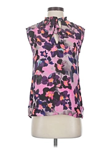 J.Crew Collection Sleeveless Silk Top (view 1)