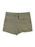 Tinseltown Solid Green Khaki Shorts Size 11 - 12 - photo 1