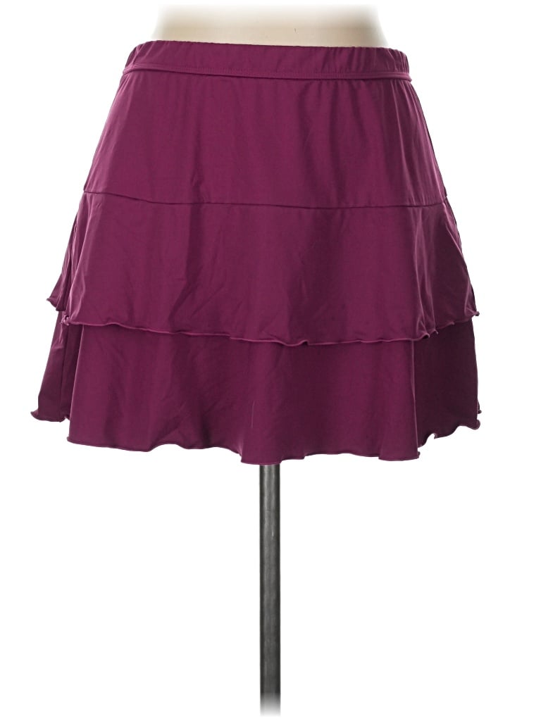 Pre-owned Athleta Casual Skirt In Purple