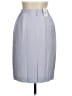 Talbots 100% Silk Solid Gray Silk Skirt Size 6 - photo 2