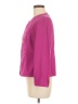 Chico's Solid Pink Long Sleeve Blouse Size Med Petite (1) - photo 5