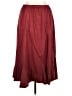 Assorted Brands Solid Burgundy Formal Skirt Size XL - photo 1
