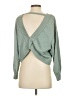 Pilcro Green Pullover Sweater Size S - photo 2