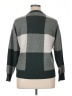 Tahari Checkered-gingham Green Pullover Sweater Size XL - photo 2