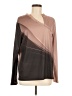 Made With Love Brown Long Sleeve Blouse Size M - photo 1