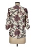 Miami 100% Rayon Paisley Ivory 3/4 Sleeve Blouse Size M - photo 2