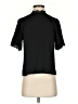 Express 100% Polyester Black Short Sleeve Blouse Size XS - photo 1