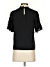 Express 100% Polyester Black Short Sleeve Blouse Size XS - photo 2