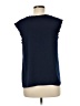 Rebecca Taylor 100% Polyester Blue Sleeveless Blouse Size 6 - photo 2
