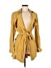 Express Yellow Trenchcoat Size M - photo 1