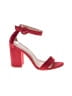 Yoki Color Block Red Sandals Size 8 1/2 - photo 1