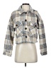 Ci Sono Plaid Blue Jacket Size S - photo 1