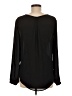 Lush Black Long Sleeve Blouse Size M - photo 2
