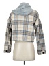 Ci Sono Plaid Blue Jacket Size S - photo 2