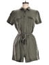Ann Taylor LOFT 100% Lyocell Solid Green Romper Size 6 - photo 1