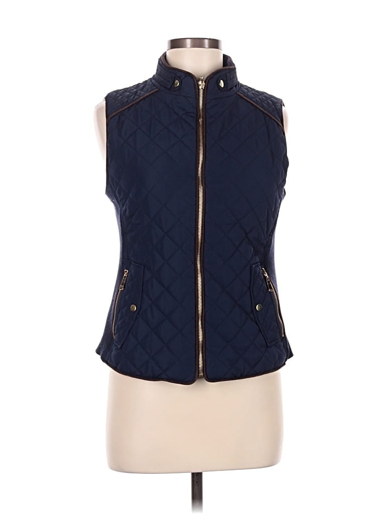 Pre-owned Active Usa Vest In Blue