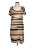 Torrid Stripes Yellow Casual Dress Size Lg Plus (0) - photo 1