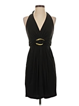 nude halter neck dress Nude Halter Keyhole O-Ring Slit Maxi Dress