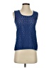 Ann Taylor Blue Sleeveless Top Size S - photo 1